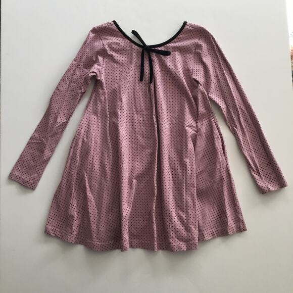 Omi Jo Mauve Dot House Tunic - Picture 4 of 6